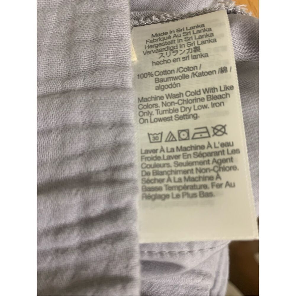 NWT Madewell Women's Lightspun Double-Layered Cotton Gauze Size XXL - Picture 2 of 5